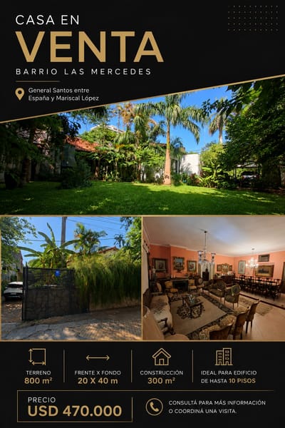 CASA EN VENTA EN LAS MERCEDES 