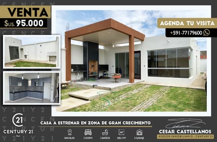 CASA EN ZONA DE GRAN PLUSVALIA - TARIJA