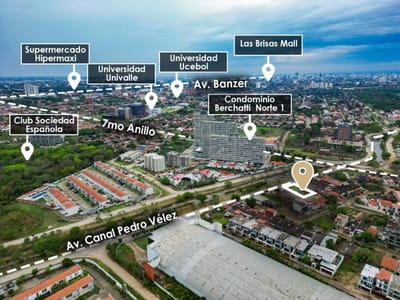 TERRENO EN VENTA SOBRE CANAL PEDRO VÉLEZ 7mo ANILLO