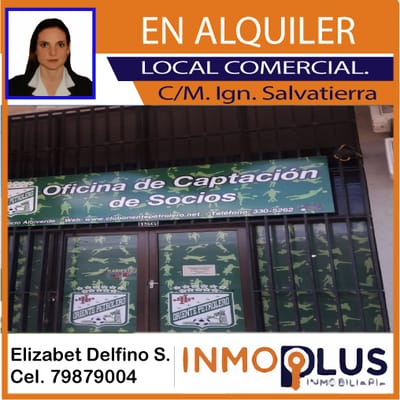 LOCAL CENTRICO EN ALQUILER