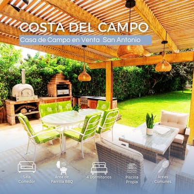 Venta Casa De Campo En San Antonio