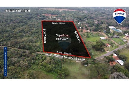 Terreno - Venta - Aregua, Paraguay