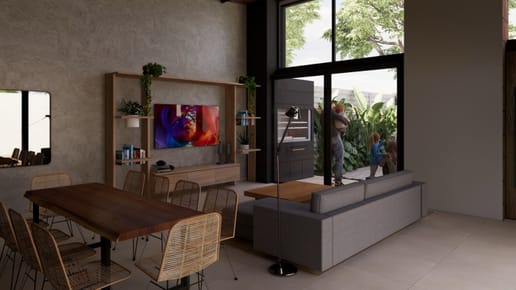 Alquilo casa a estrenar en Luque - Loma Merlo.