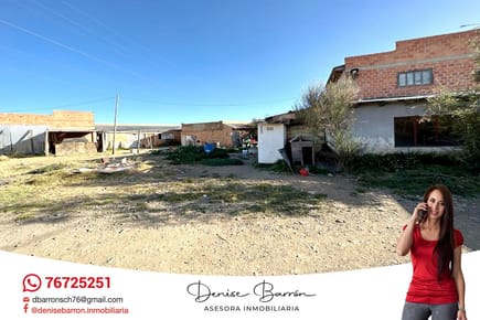 EL ALTO, TERRENO EN VENTA SECTOR INDUSTRIAL 1 CUADRA DE LA CARRETERA ORURO