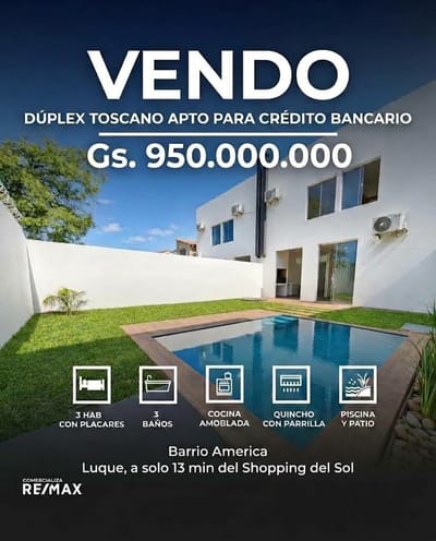 DÚPLEX TOSCANO CON PISCINA | A ESTRENAR