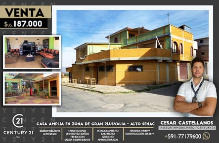 CASA EN VENTA EN ZONA DE GRAN PLUSVALIA