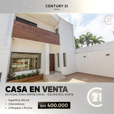 CASA EN EQUIPETROL zona empresarial 