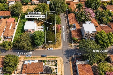 En Venta Terreno En Esquina Ideal Para Inversion - Lambare