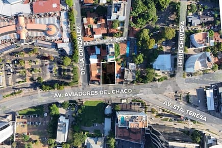 ALQUILO TERRENO SOBRE AVIADORES A 1 CUADRA DEL SHOPPING