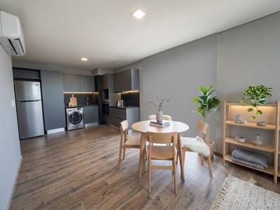 ALQUILO DEPARTAMENTO DE UNA HABITACIÓN SIN AMOBLAR EN LAS LOMAS, ASUNCIÓN