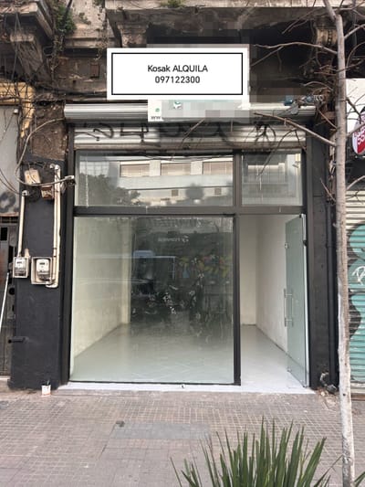 Alquiler Local 18 de Julio y Vázquez
