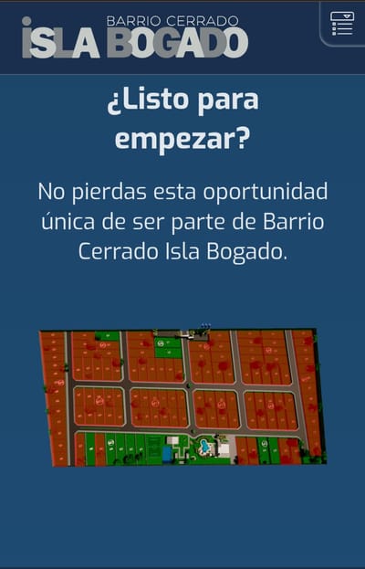 Ultimos terrenos en venta en Barrio Cerrado Isla Bogado