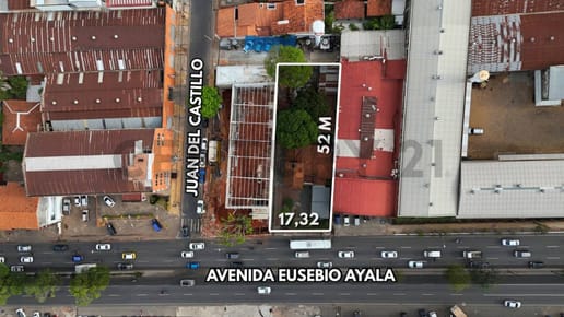 TERRENO COMERCIAL EN AV EUSEBIO AYALA