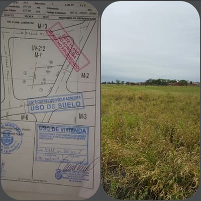 LOTE DE TERRENO EN MAPAISO SUR