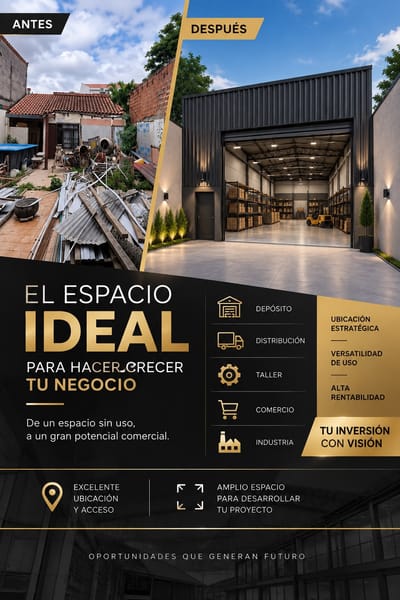 GALPON A ESTRENAR EN ZONA NORTE