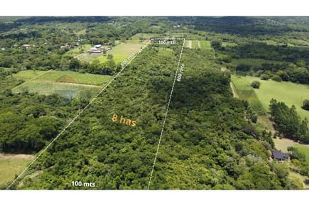 Oviedo–Carayaó: 8 ha para tu proyecto