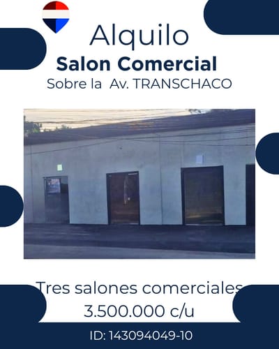 SALON COMERCIAL  TRANCHACO