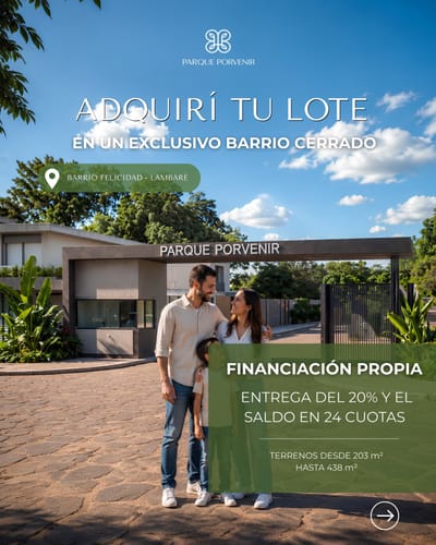 En venta terrenos - Barrio Felicidad. Lambaré
