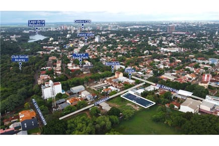 VENDO TERRENO AMPLIO EN AREA 4 CIUDAD DEL ESTE
