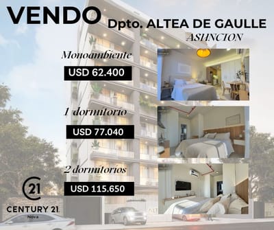  Altea Gaulle – Departamentos en Pozo