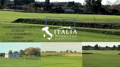 Complejo Deportivo 8 Hectareas Con 7 Canchas Reglamentarias