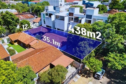 Terreno-Venta Los Laureles, Asunción
