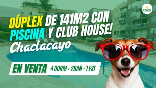 Dúplex De 141m2 En Condominio Los Prados – Chaclacayo
