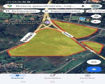 EN VENTA Terreno, ubicado en la unión de la Ruta 1 con Acceso Sur