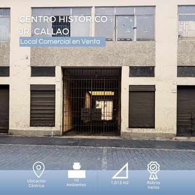 Local Comercial En Venta En Cercado De Lima