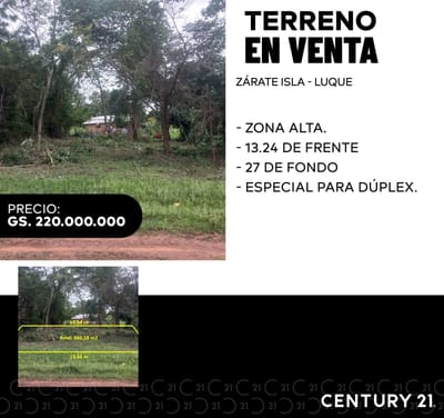 VENDO AMPLIO TERRENO EN LUQUE 