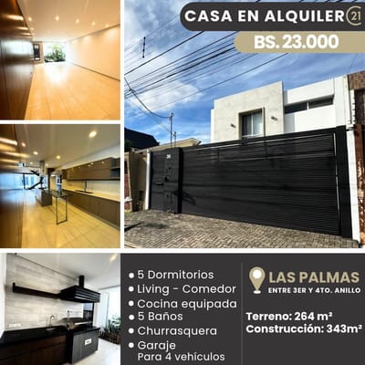 CASA EN ALQUILER - LAS PALMAS 