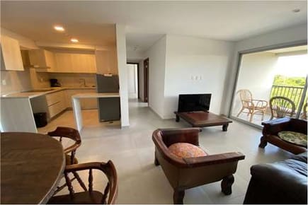 VENDO DEPARTAMENTO AMOBLADO DE 2 DORMITORIOS EN EDIFICIO URBAN CARMELITAS!!