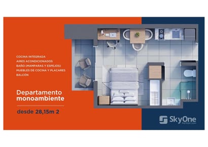 Vendo Monoambiente en Mariano Roque Alonso – 29,20 m²