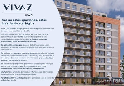 VENDO DEPARTAMENTO EN POZO - VIVAZ LOMA 