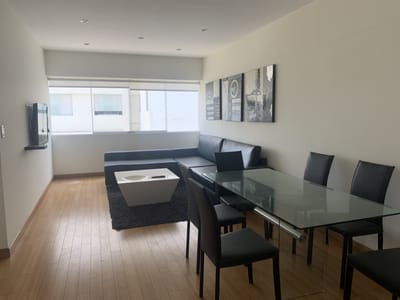 Minimalista 1 dormitorio/ Full amoblado/ Piscina/ Gym 