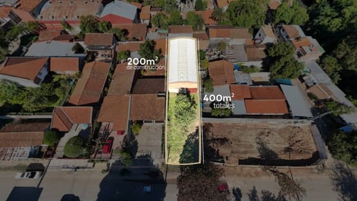 TERRENO CON TINGLADO BARRIO BELLA VISTA 