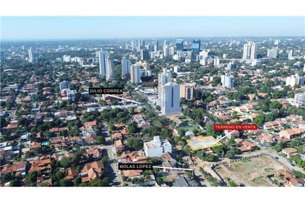 TERRENO DE 1045M2 AVDA MOLAS LOPEZ PARA DESARROLLO