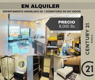 Departamento de 1 dormitorio en Sky Moon