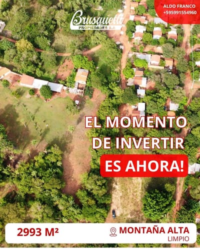 OPORTUNIDAD DE INVERSIÓN EN LIMPIO!