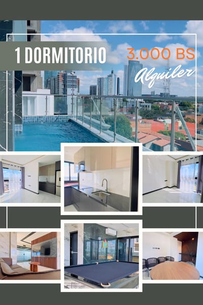 Departamento de 1 dormitorio a estrenar en alquiler
