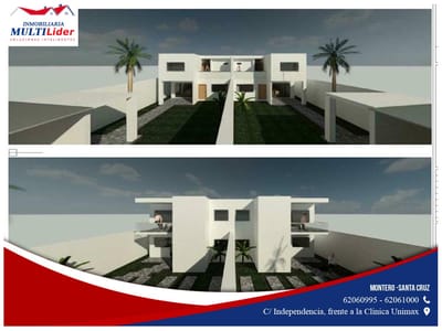 CASAS GEMELAS EN PREVENTA DE 2 PLANTAS EN MONTERO
