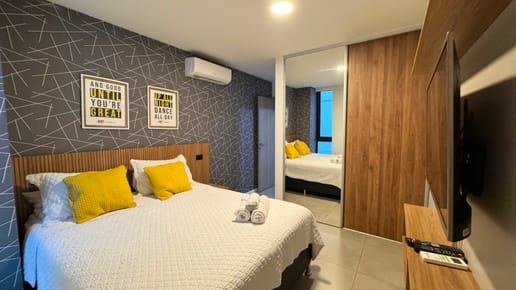 Departamento amoblado de 2 en venta 