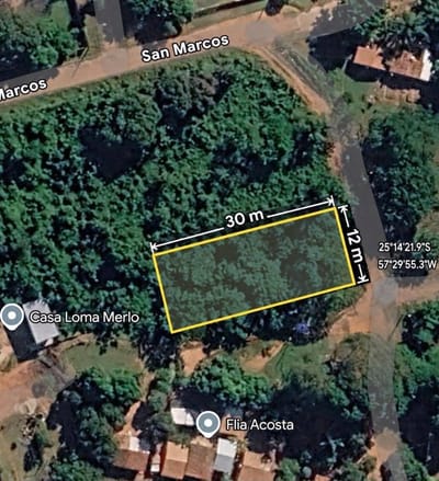EN VENTA TERRENO EN LOMA MERLO LUQUE 