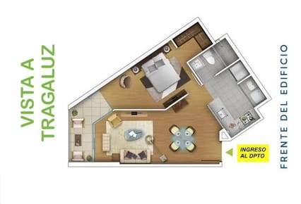 Alquiler De Departamento Sin Amoblar De 1 Dormitorio – Jesús María