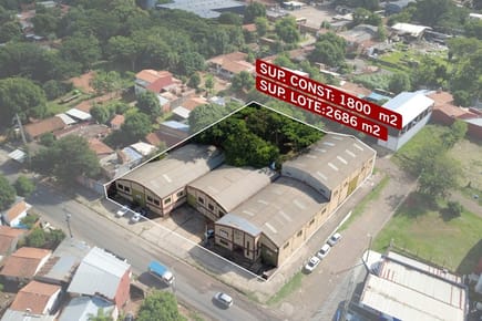 Deposito de 1800 m2 en Fernando zona Sur