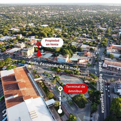 TERRENO EN VENTA ZONA TERMINAL DE ASUNCIÓN