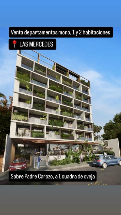VENDO DEPARTAMENTOS EN POZO EN EDIFICIO LAS MERCEDES 