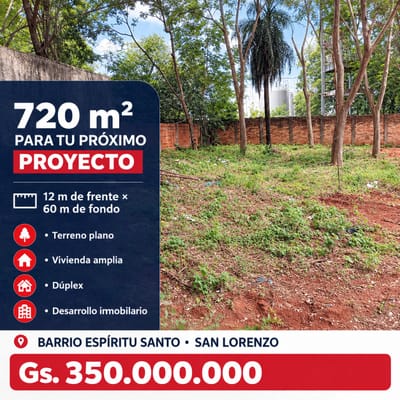 Terreno en Venta – San Lorenzo