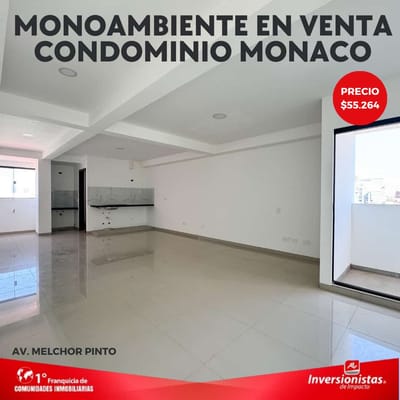 Monoambiente en venta