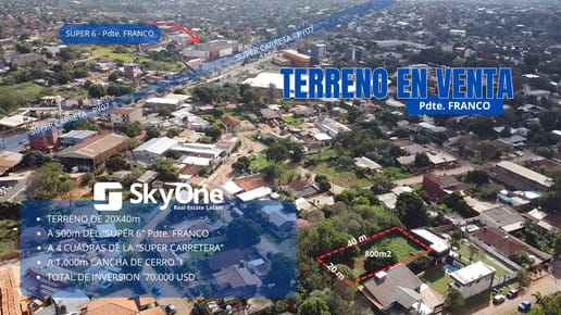 TERRENO EN VENTA 